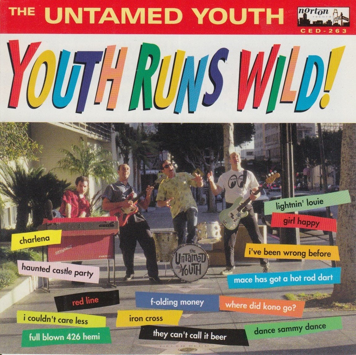 LP - Untamed Youth - Youth Runs Wild!