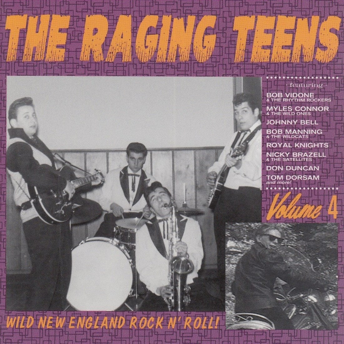 LP - VA - The Raging Teens Vol. 4