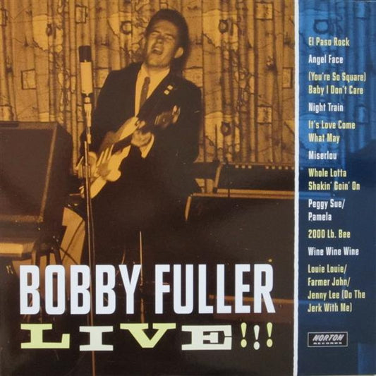 LP - Bobby Fuller - Bobby Fuller Live!!! (Texas Era)