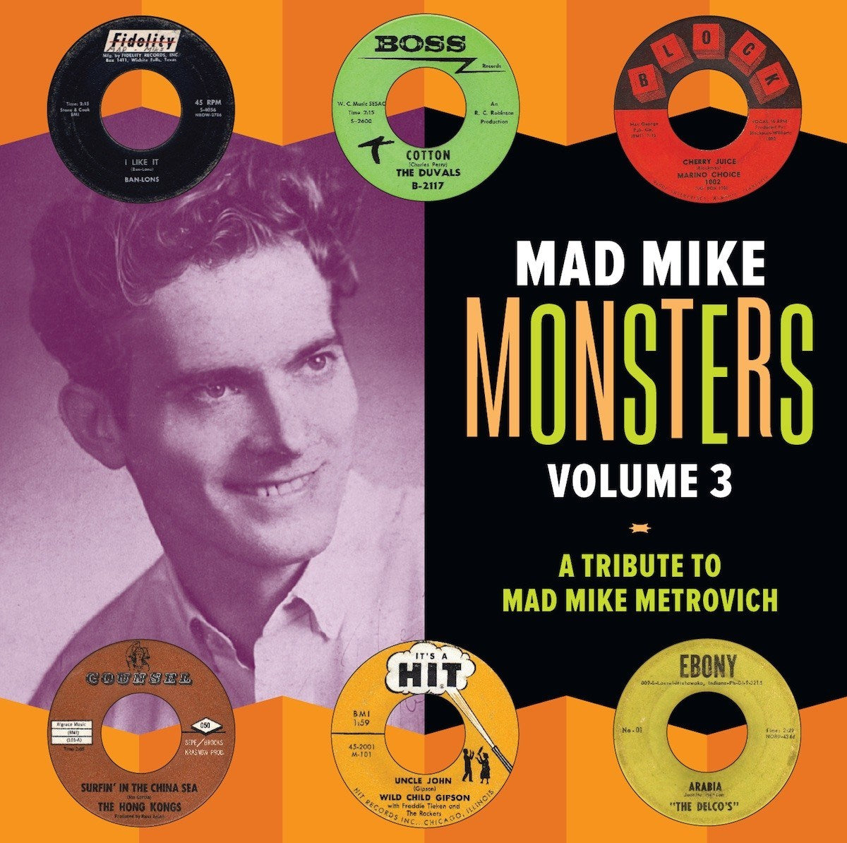 LP - VA - Mad Mike Monsters Vol. 3 (Gatefold!)