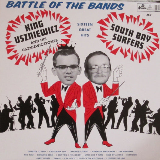 LP - King Uszniewicz & His Uszniewicztones vs the South Bay Surfers - Battle Of The Bands