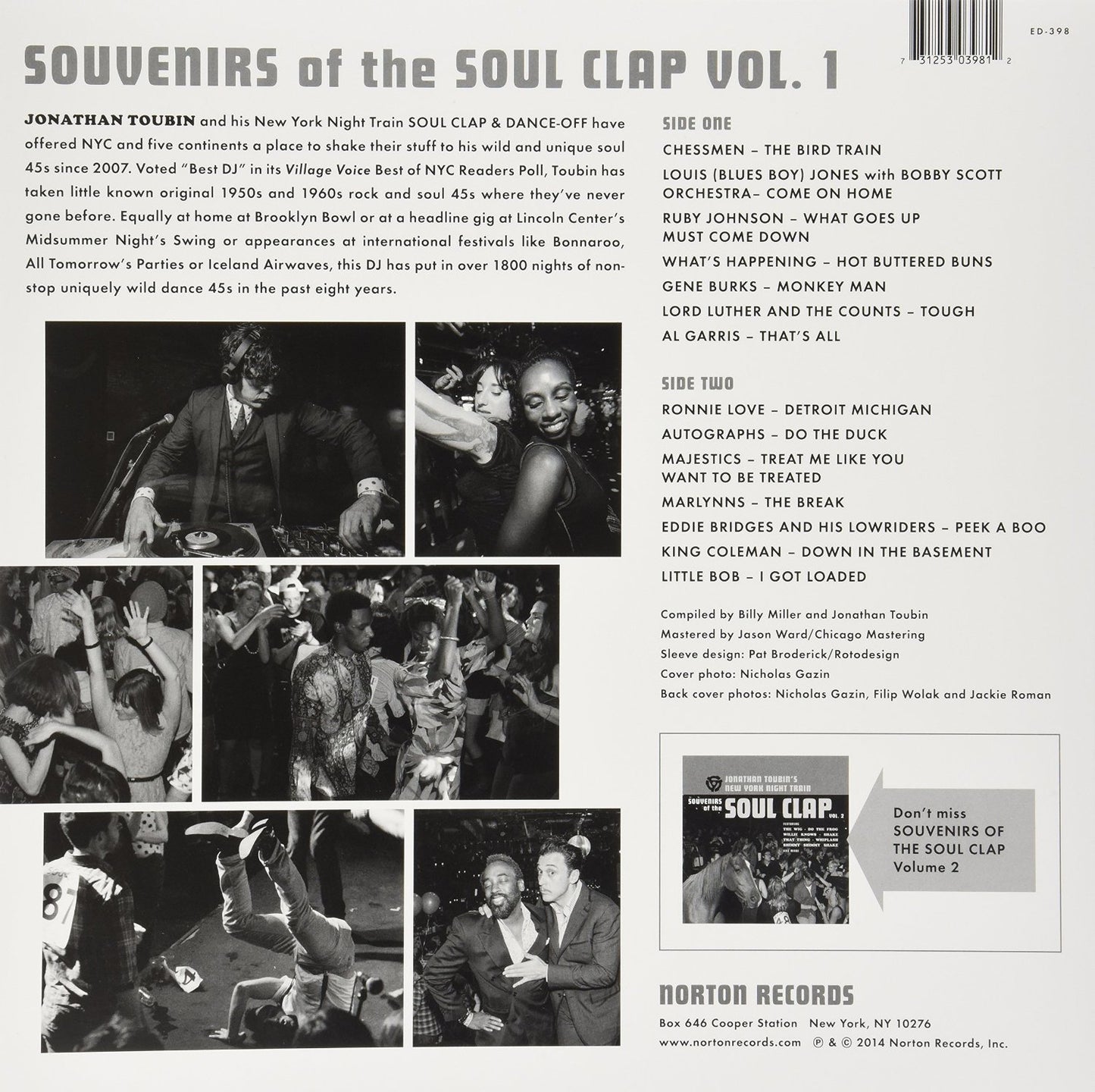 LP - VA - Souveniers Of The Soul Flap Vol. 1