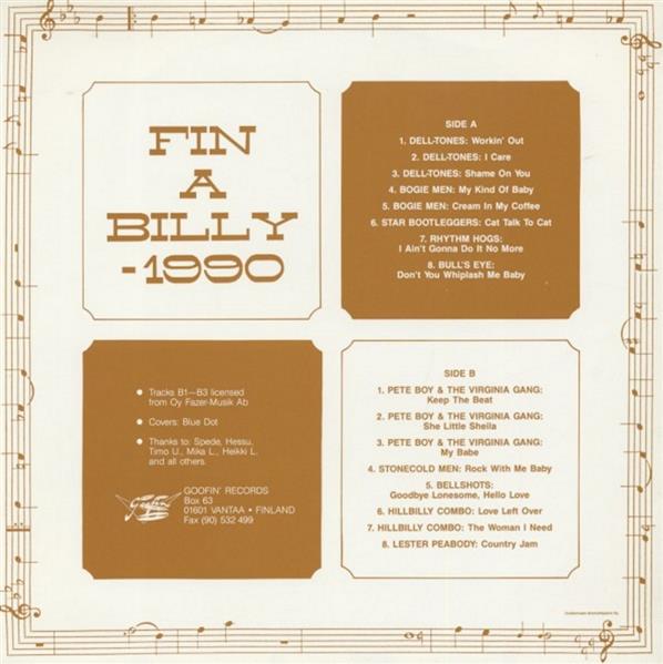 LP - VA - Fin-A-Billy 1990