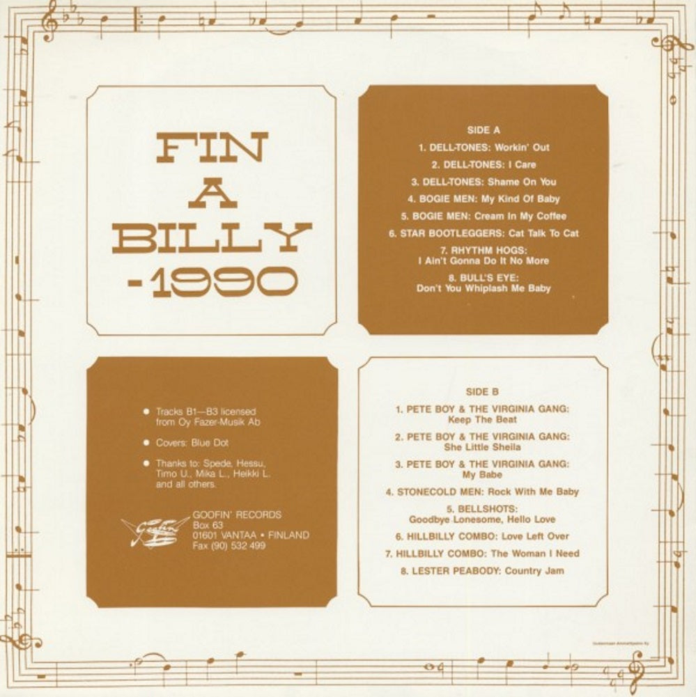 LP - VA - Fin-A-Billy 1990