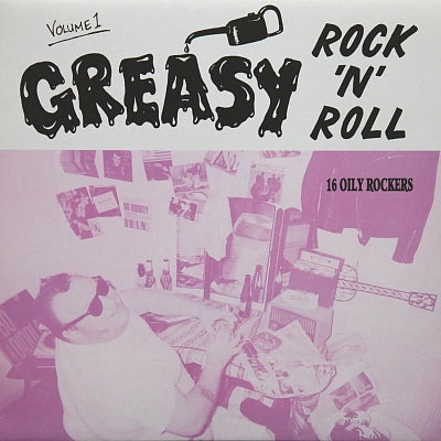 LP - VA - Greasy Rock And Roll Vol. 1