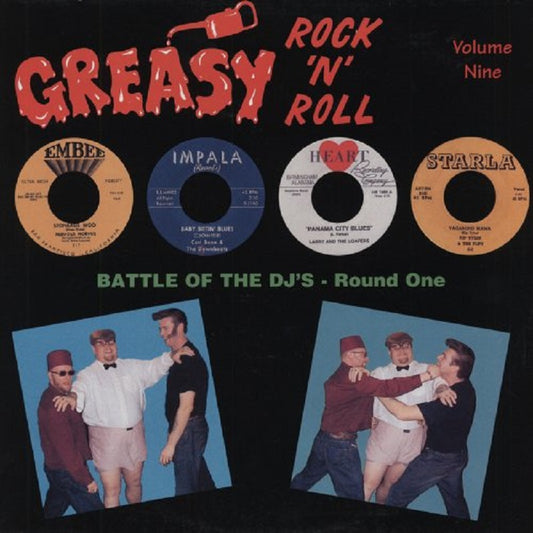 LP - VA - Greasy Rock And Roll Vol. 9