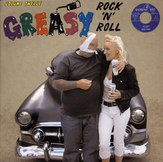 LP - VA - Greasy Rock And Roll Vol. 12