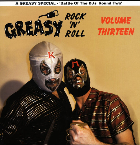 LP - VA - Greasy Rock And Roll Vol. 13