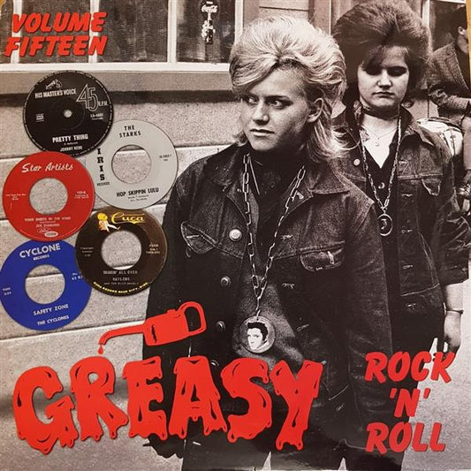 LP - VA - Greasy Rock And Roll Vol. 15