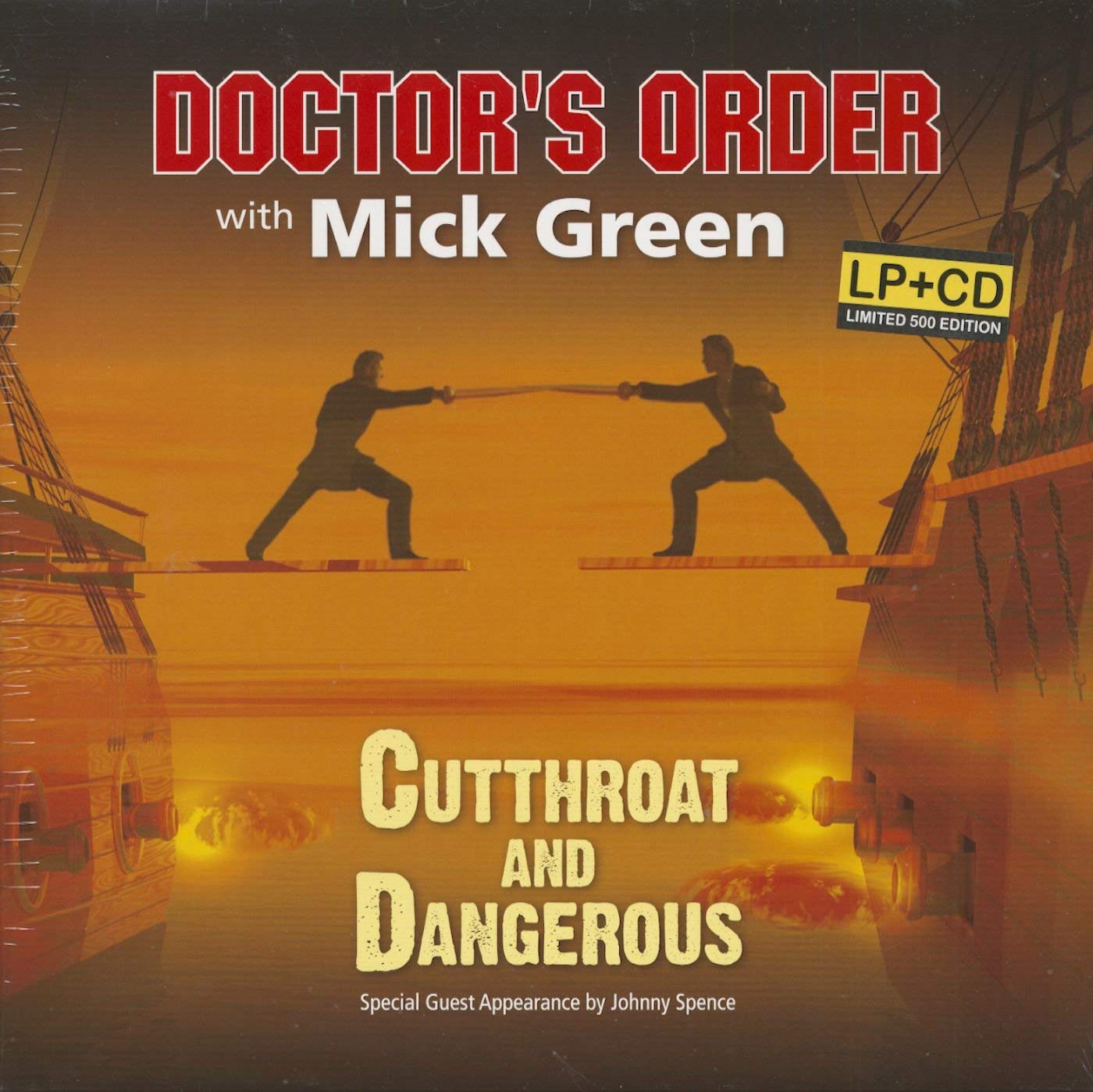 LP+CD - Doctor's Order - Cutthroat And Dangerous