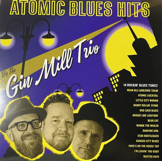LP - Gin Mill Trio - Atomic Blues Hits