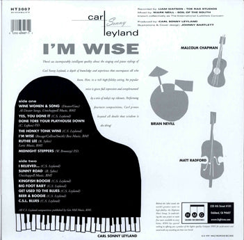 LP - Carl Sonny Leyland - I'm Wise