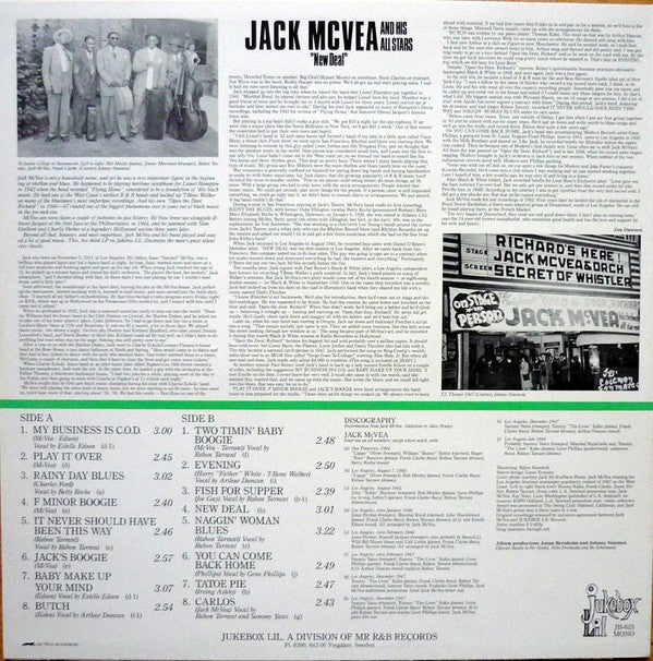 LP - Jack McVea - New Deal (1944-48)