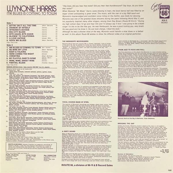 LP - Wynonie Harris (46-54) - Mr. Blues Is Coming To Town