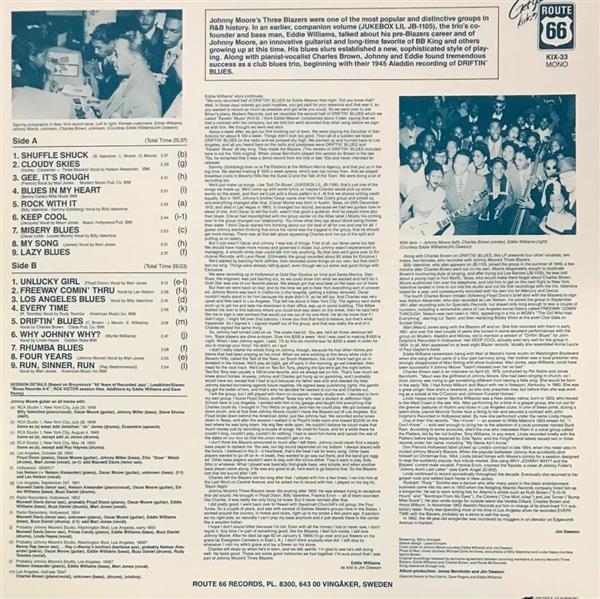 LP - Johnny Moore's Blazers (49-56) - Why Johnny Why