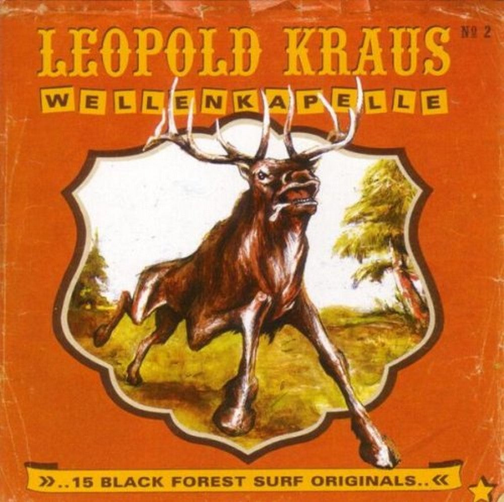 LP - Leopold Kraus Wellenkapelle - 15 Black Forest Surf Originals