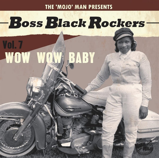 LP - VA - Boss Black Rockers - Wow Wow Baby Vol. 7 - incl. free slipmat