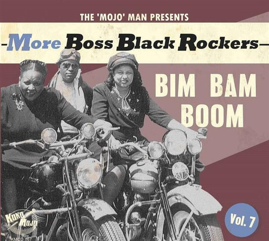 LP - VA - More Boss Black Rockers - Bim Bam Boom Vol. 7 - incl. free CD