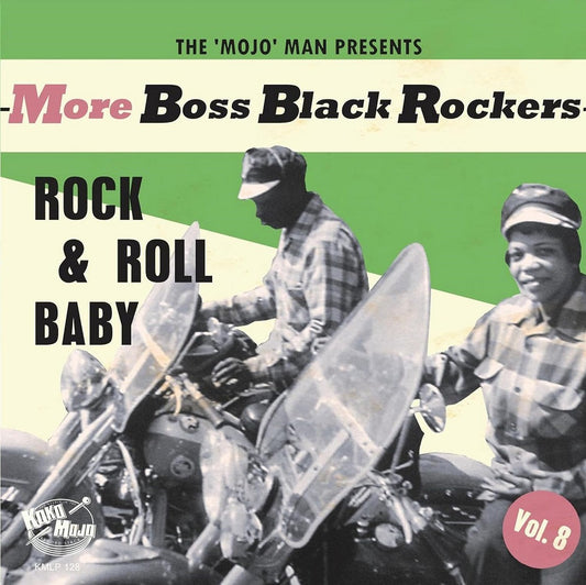 LP - VA - More Boss Black Rockers - Rock & Roll Baby Vol. 8 - incl. free CD
