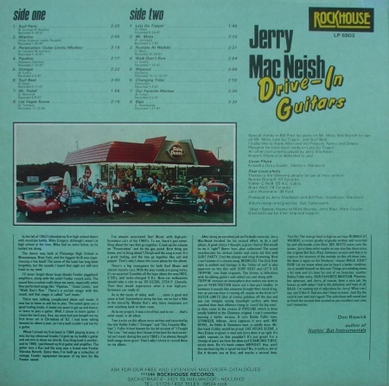 LP - Jerry Macneish - Drive In Guitars/Instrum.