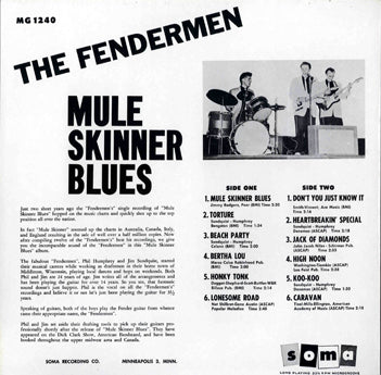 LP - Fendermen - Mule Skinner Blues