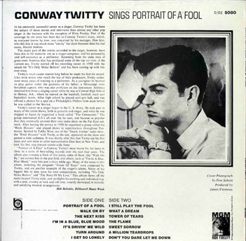 LP - Conway Twitty - Portrait Of A Fool