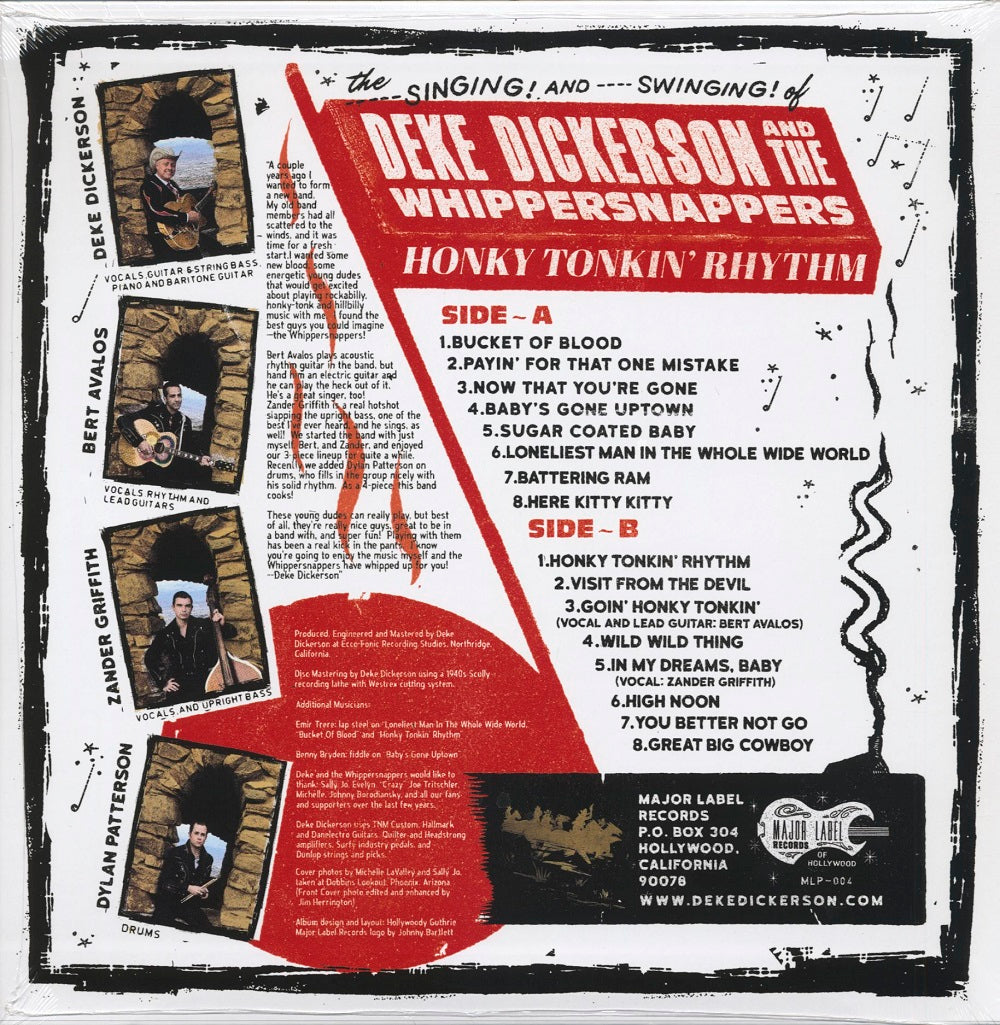 LP - Deke Dickerson and the Whippersnappers