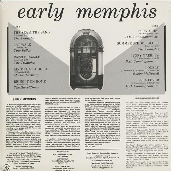 LP - VA - Early Memphis