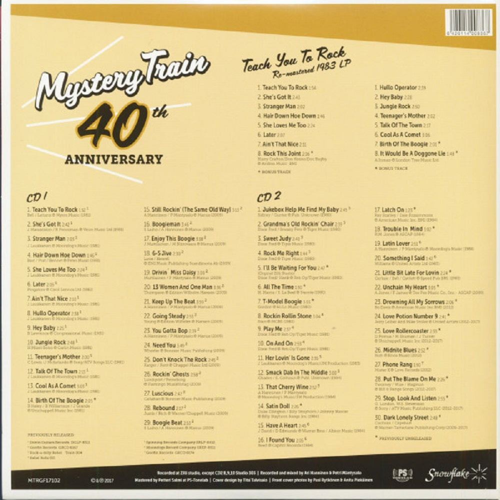 LP+CD-2 - Mystery Train - 40th Anniversary