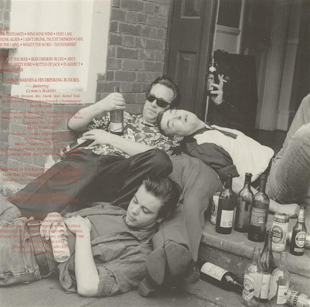LP - Cowboy Barnes And His Drinking Buddies - Big Beer Bonanza