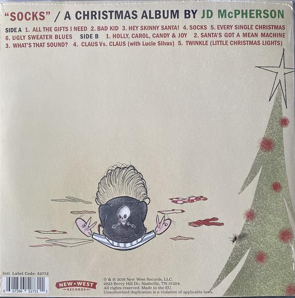 LP - JD McPherson - Socks - A Christmas Album