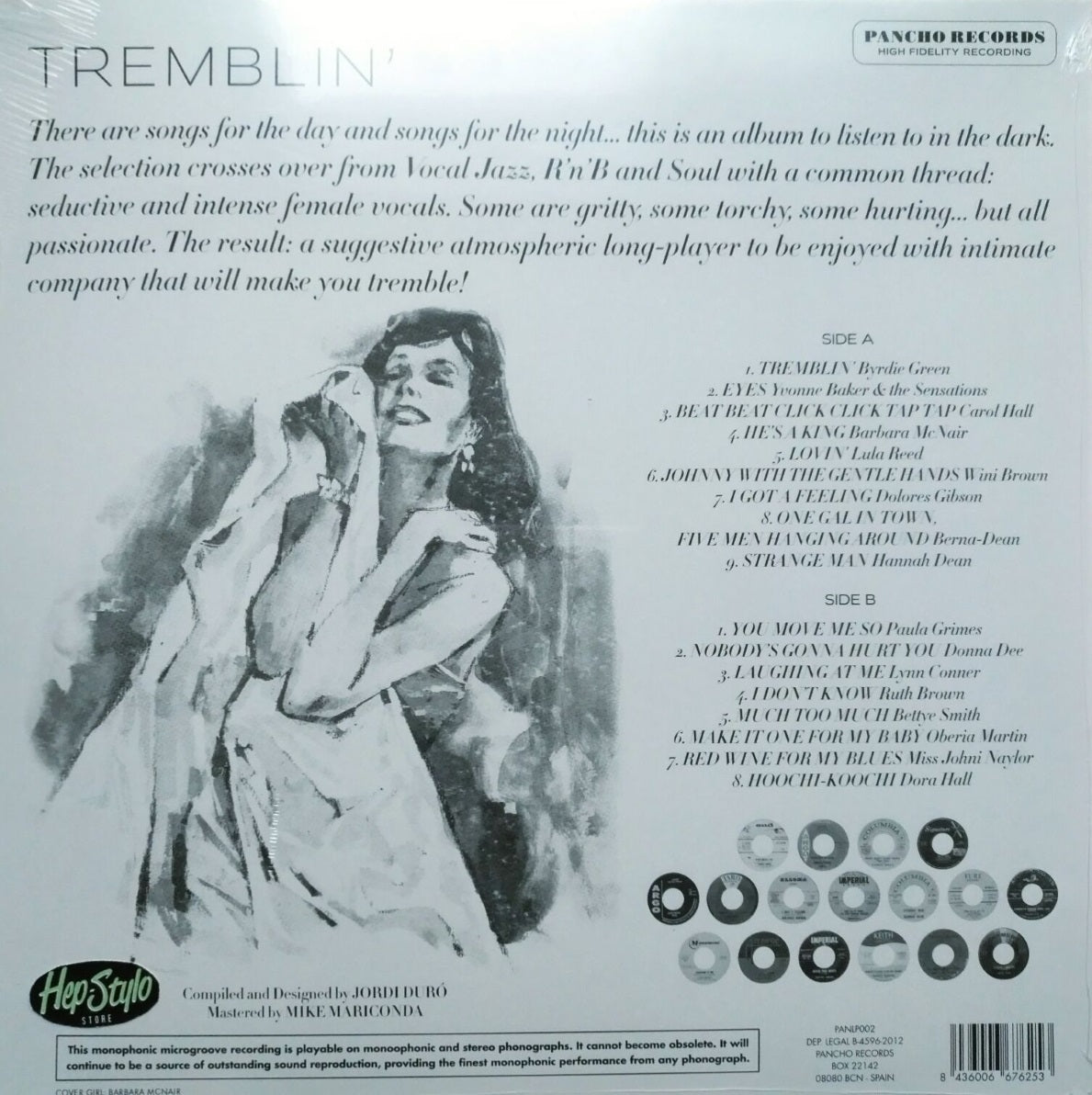 LP - VA - Tremblin' - Steamy & Atmospheric Female R'n'B Vocals