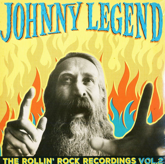 LP - Johnny Legend - The Rollin' Rock Recordings Vol. 2