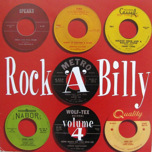 LP - VA - Rockabilly Vol. 4