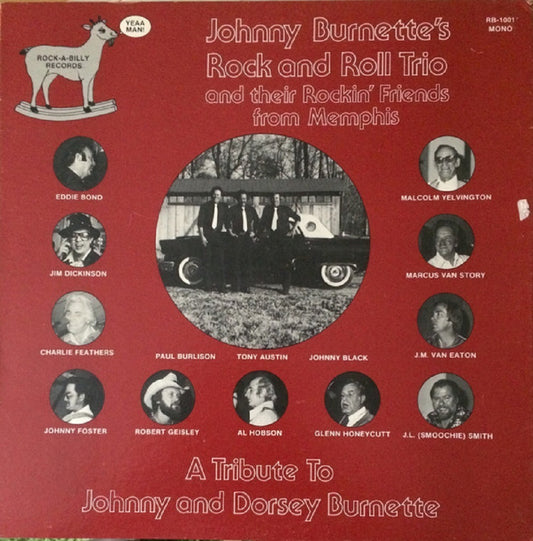 LP - VA - Johnny Burnette's Rock And Roll Trio And Their Rockin' Friends From Memphis