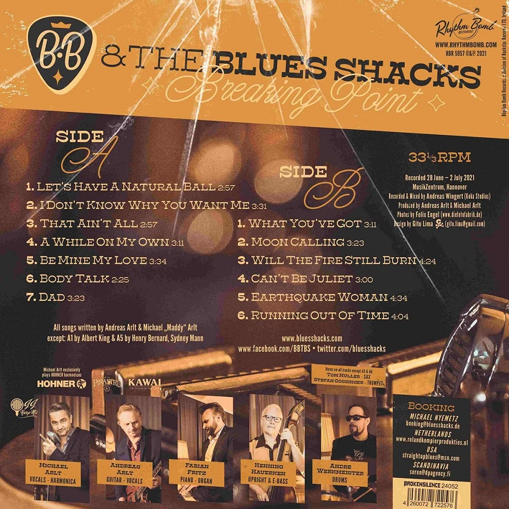 LP - B.B. & the Blues Shacks - Breaking Point