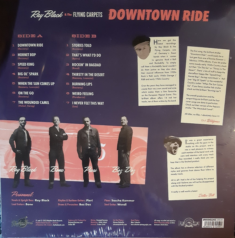 LP - Ray Black & the Flying Carpets - Downtown Ride