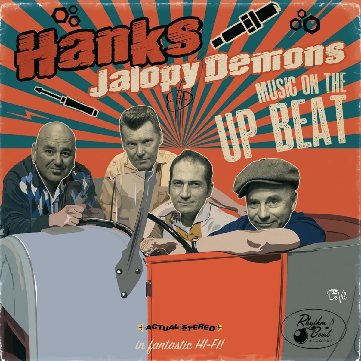 LP - Hanks Jalopy Demons -Music On The Up Beat