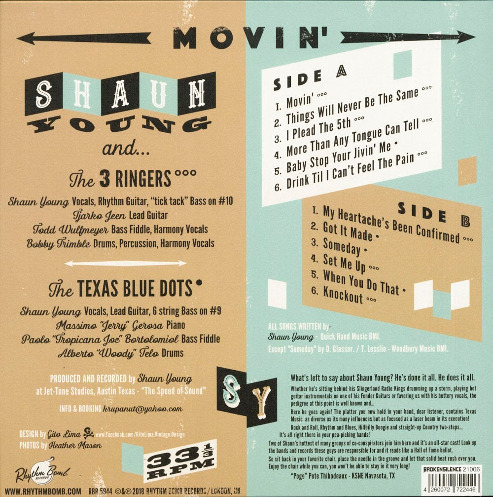 LP - Shaun Young - Movin'