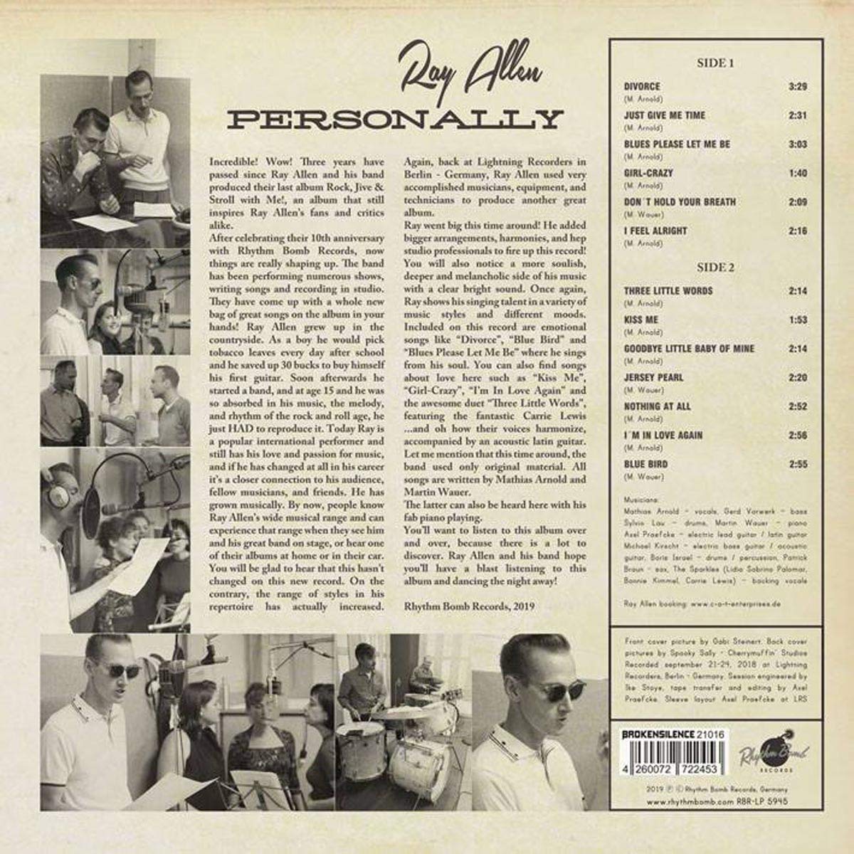 LP - Ray Allen - Personally