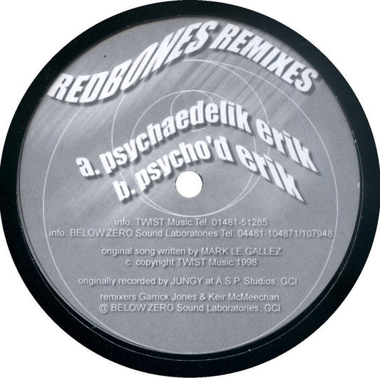 LP-Maxi - Redbones - Psychedelic Eric (Dance Remixes)