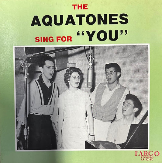 LP - Aquatones - Sing For You - Fargo Records