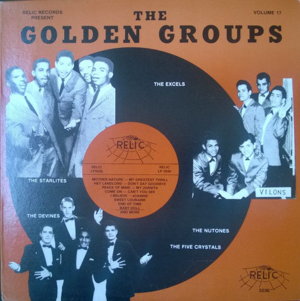 LP - VA - The Golden Groups Vol. 17 - Best Of Relic 2