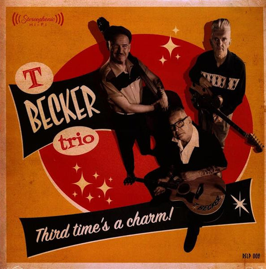 LP - T Becker Trio - Third Time's A Charm