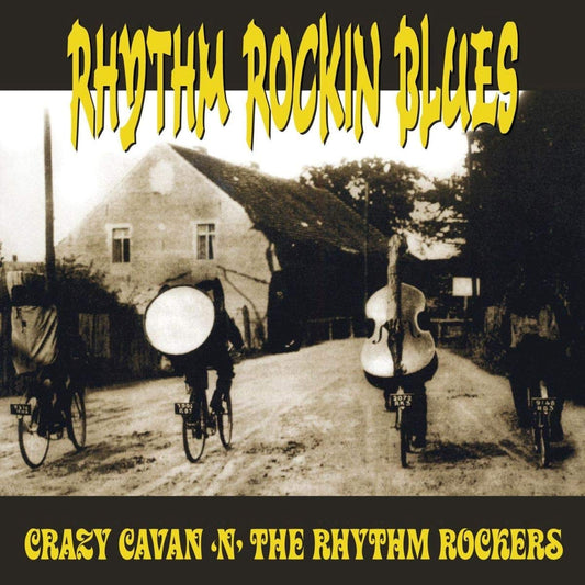 LP - Crazy Cavan'n'The Rhythm Rockers - Rhythm Rockin Blues - yellow vinyl