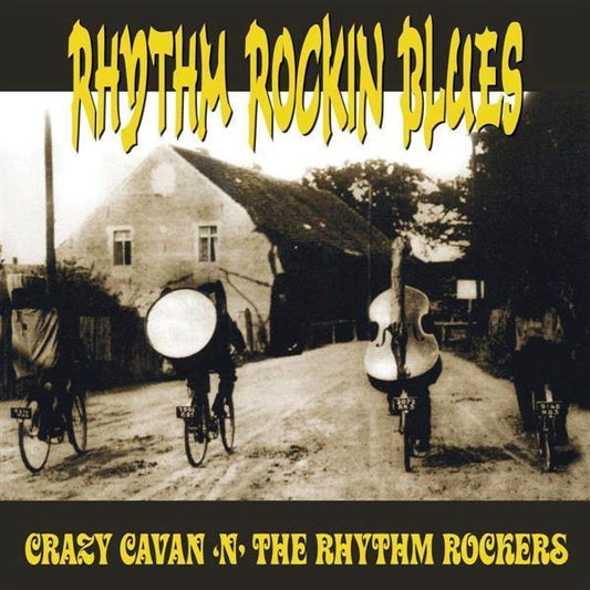 LP - Crazy Cavan'n'The Rhythm Rockers - Rhythm Rockin Blues - white vinyl