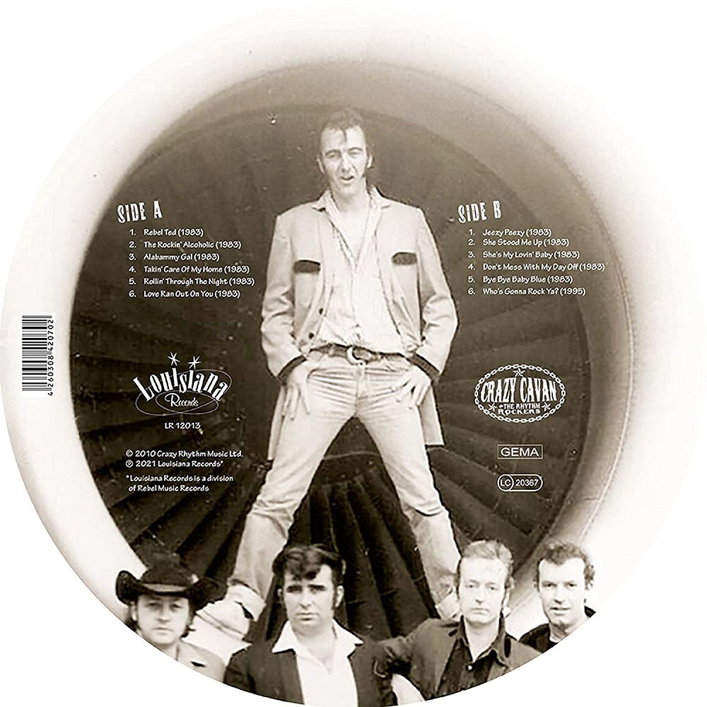 LP - Crazy Cavan'n'The Rhythm Rockers - Who's Gonna Rock Ya When I'm Gone - picture disc