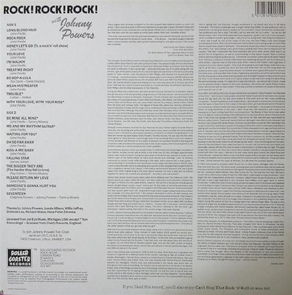 LP - Johnny Powers - Rock! Rock! Rock! With Johnny Powers