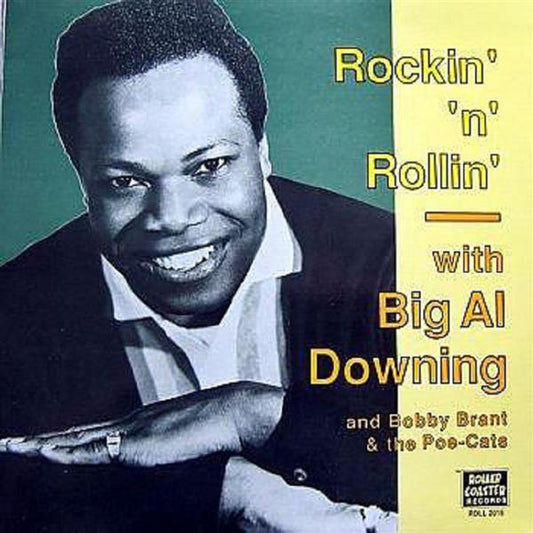 LP - Big Al Downing With Bobby Poe & The Poe-Cats - Down On The
