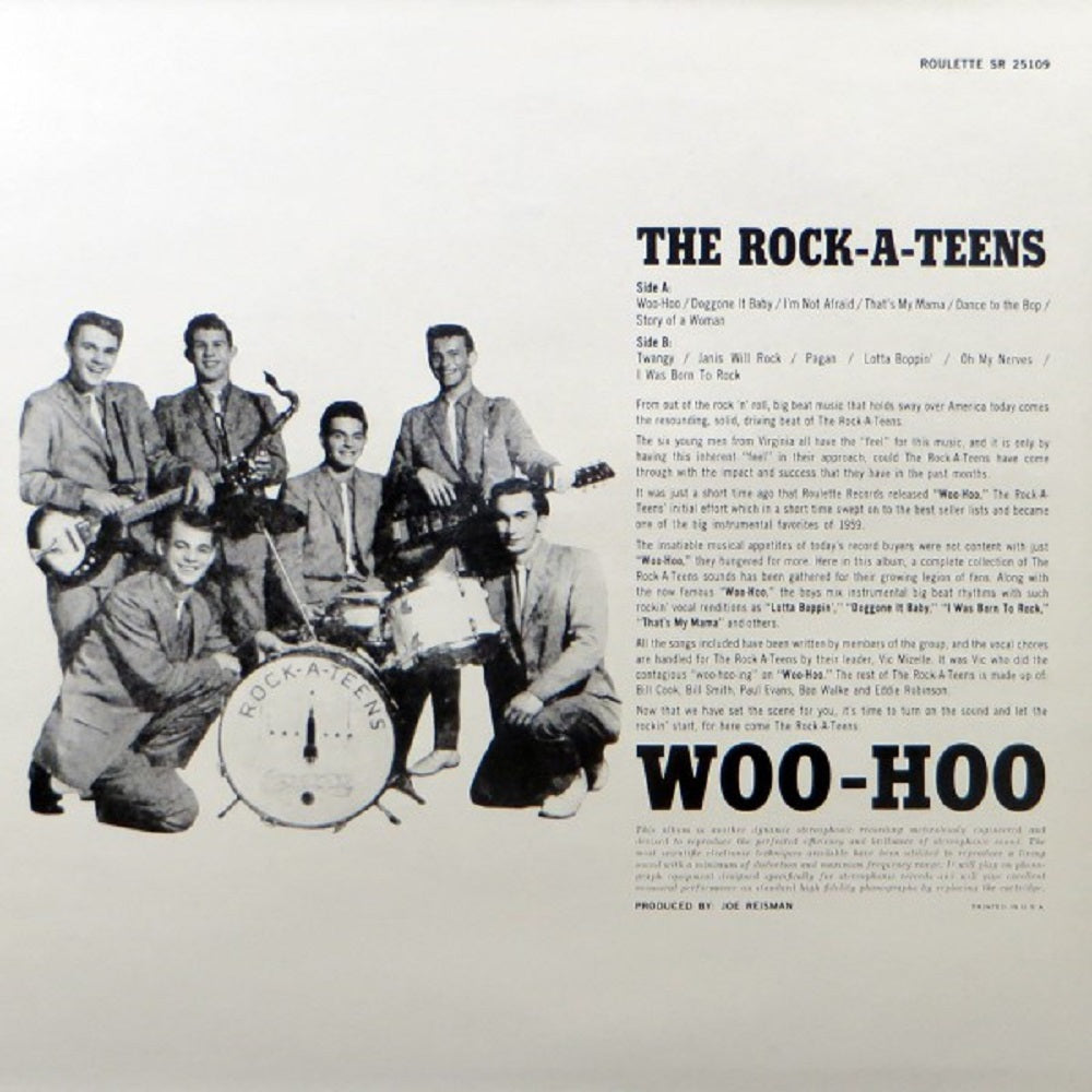 LP - Rock-A-Teens - Woo-Hoo